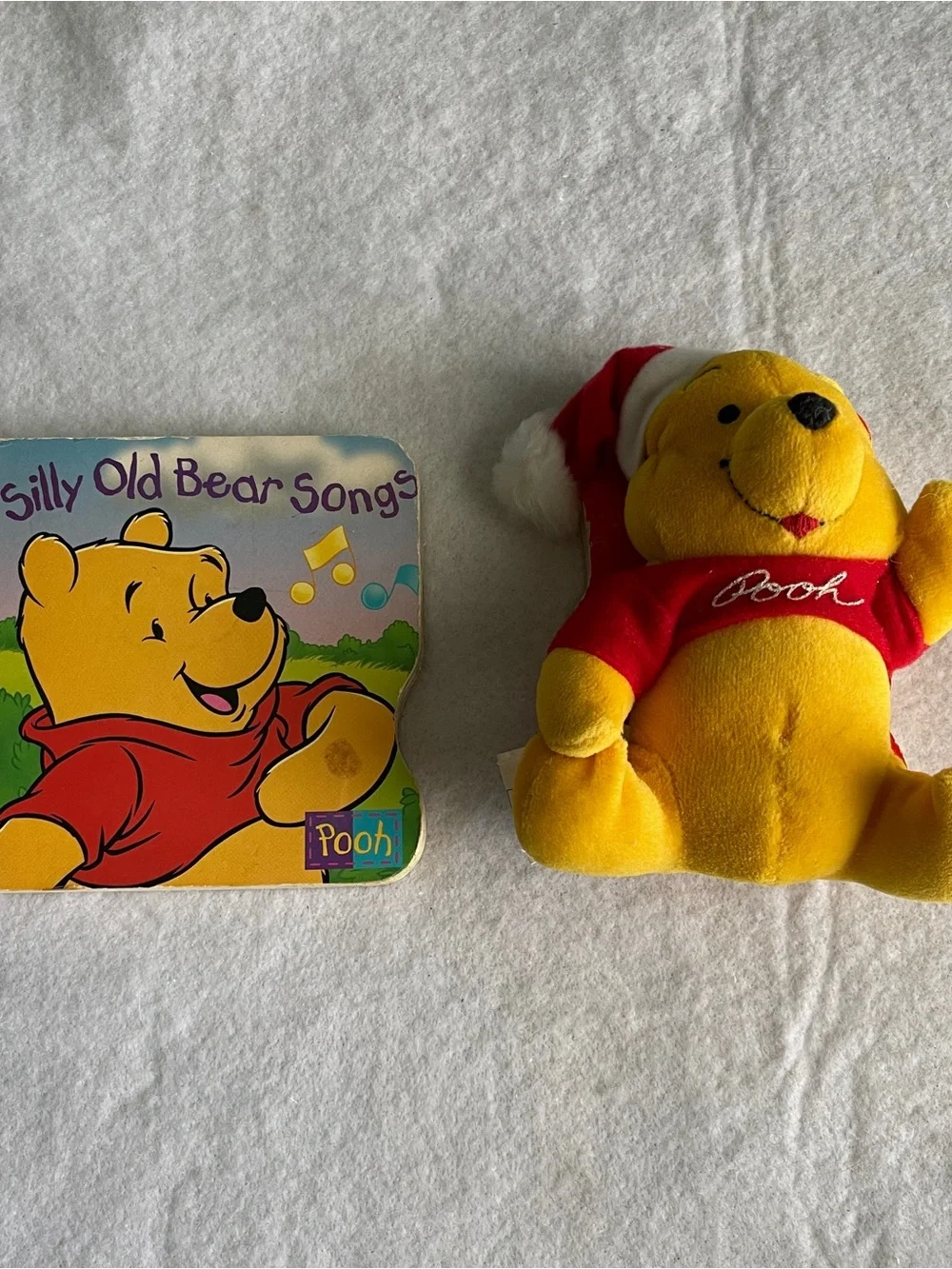 Winnie Pooh Books Set 2 Christmas Friendly Tales 1998 Silly Old Bear Songs 1997